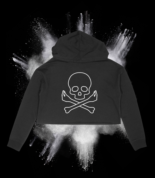 Skull Crop Hoodie